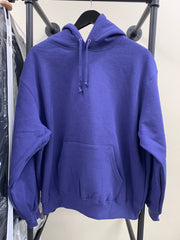 Supreme Satin Logo Hooded Sweatshirt