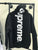 Supreme Satin Logo Hooded Sweatshirt