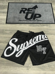 Supreme Big Script Mesh Short