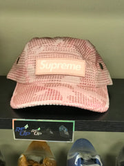 Supreme Camo Grid Velvet Camp Cap
