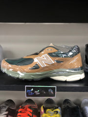 New Balance 990v3 MiUSA “Tan/Green”