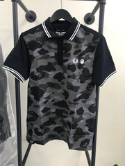 BAPE Fred Perry Edition Camo Polo
