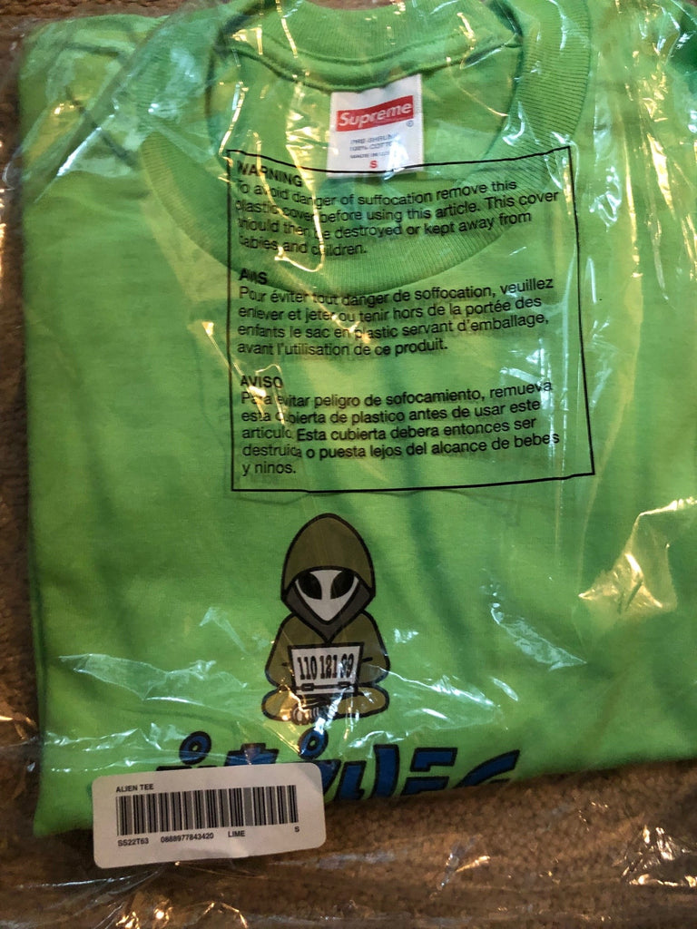 Supreme Alien Tee Reupcollection