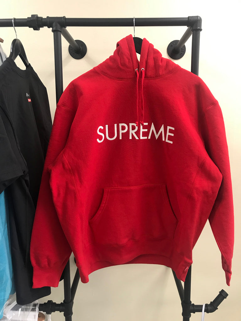 Supreme Capital Hooded Sweatshirt – Reupcollection