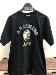 BAPE Military Crazy College Tee