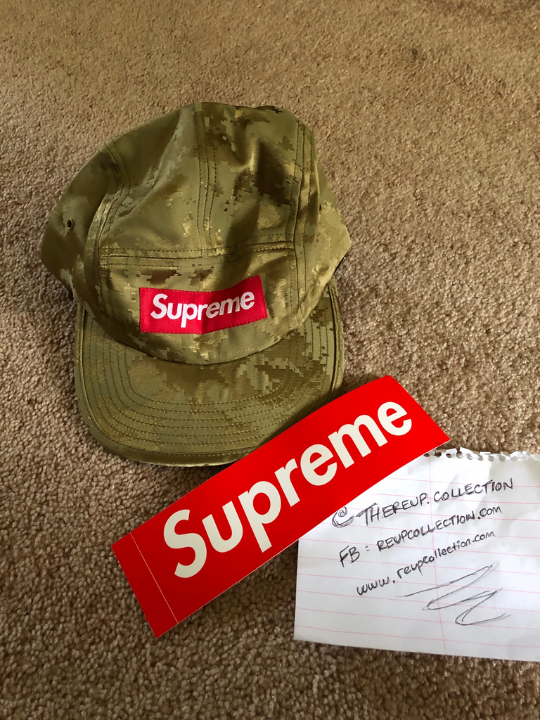 Supreme Satin Digi Camo Camp Cap – Reupcollection