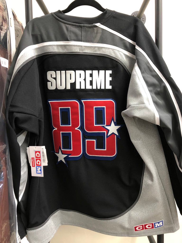 Supreme CCM All Stars Hockey Jersey T-Shirt - Black